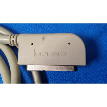 Beige plastic-to-metal db-25 molded housing male connector for parallel port cable lot of 3 port cable use