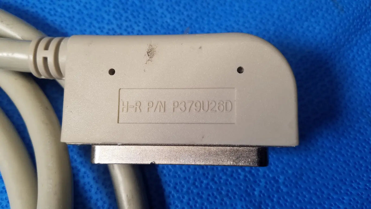 Beige plastic-to-metal db-25 molded housing male connector for parallel port cable lot of 3 port cable use
