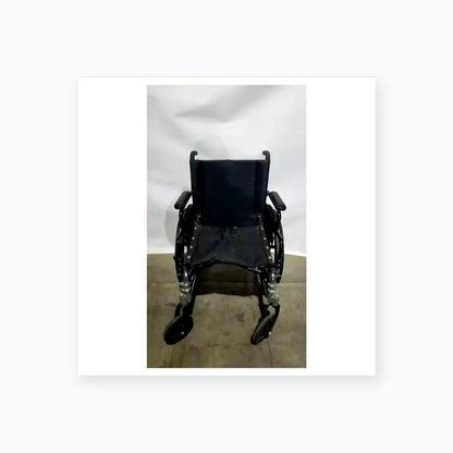 Reuse Medical Equipment Manual Wheelchair - Durable Black Seat Mobility Assist Manual Wheelchair, second-hand product photo 19