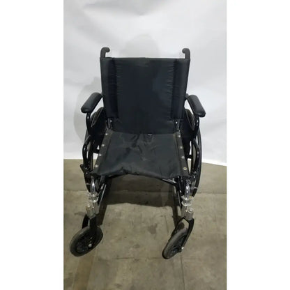 Reuse Medical Equipment Manual Wheelchair - Durable Black Seat Mobility Assist Manual Wheelchair, second-hand product photo 13