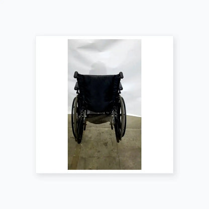 Reuse Medical Equipment Manual Wheelchair - Durable Black Seat Mobility Assist Manual Wheelchair, second-hand product photo 7