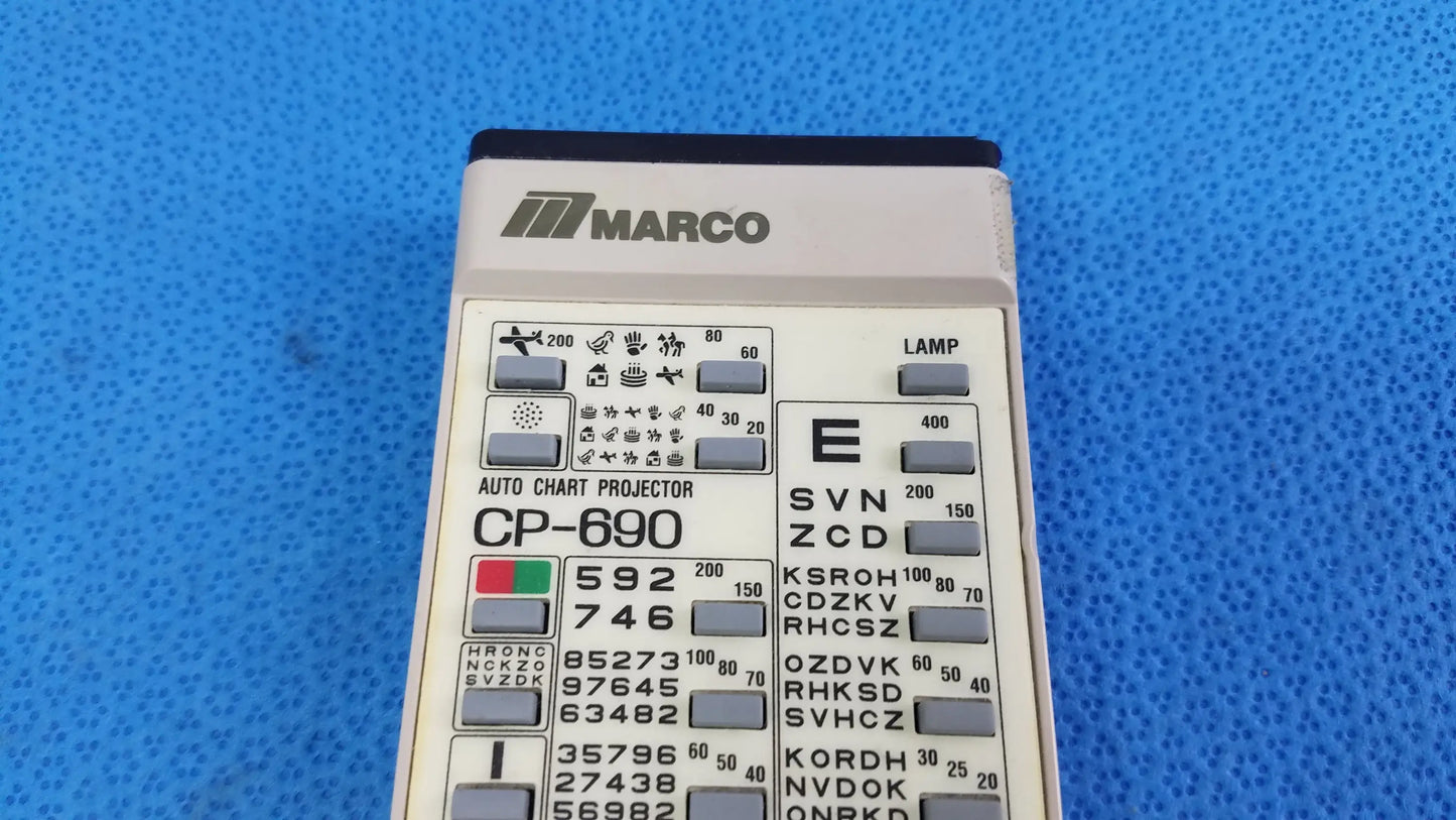 Marco CP-690 Auto Projector Remote Control Auto Projector Remote Control, as-is (for parts) product photo 9