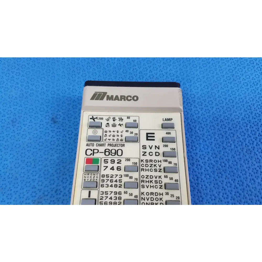 Marco CP-690 Auto Projector Remote Control Auto Projector Remote Control, as-is (for parts) product photo 9