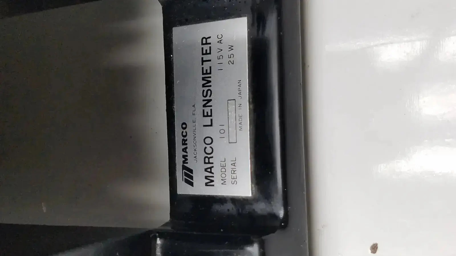 Marco Model 101 Manual Lensmeter / Lensometer - Ophthalmic Ophthalmic Lensmeter, second-hand product photo 13