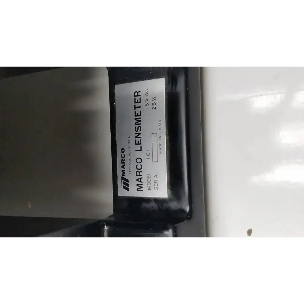 Marco Model 101 Manual Lensmeter / Lensometer - Ophthalmic Ophthalmic Lensmeter, second-hand product photo 13