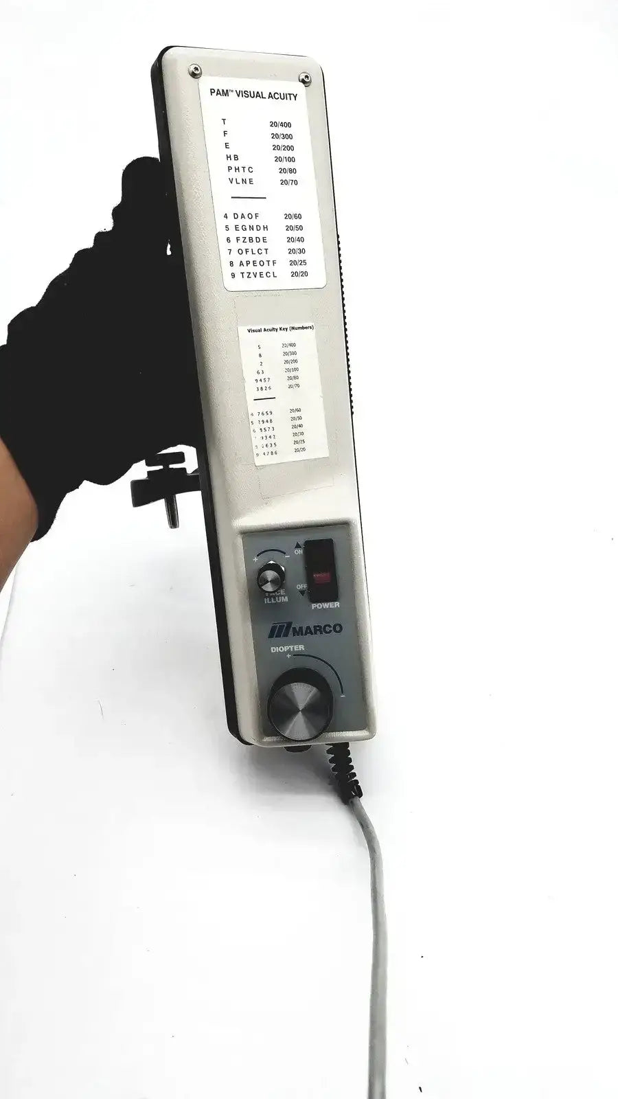 Marco PAM-1000 Potential Acuity Meter Diopter Ophthalmic Equipment Part, second-hand product photo 1