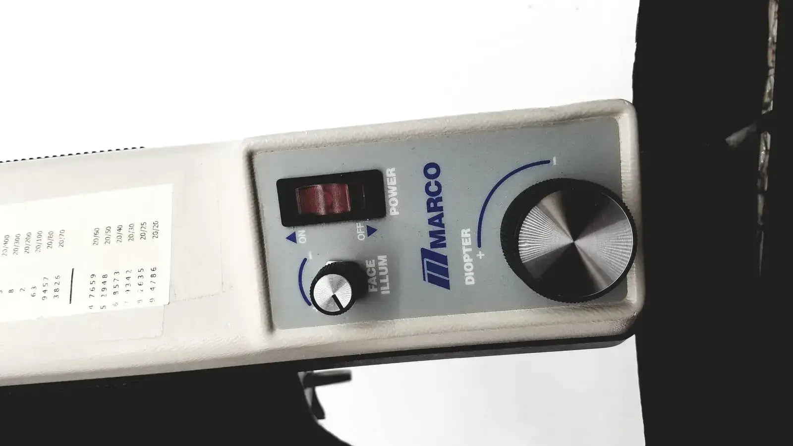 Marco PAM-1000 Potential Acuity Meter Diopter Ophthalmic Equipment Part, as-is (for parts) product photo 9