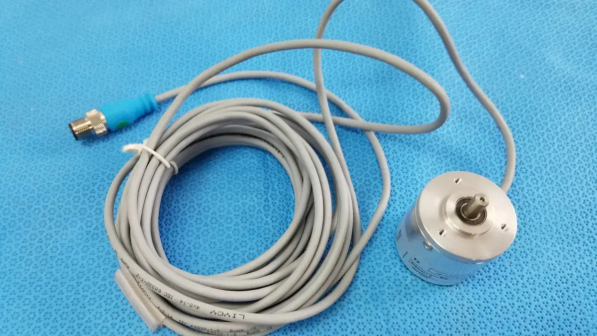 Markem-Imaje A41369 Encoder 5000 Pulses_Ø40 Shaft 6mm_Cable Encoder, second-hand product photo 7