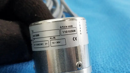 Markem-Imaje A41369 Encoder 5000 Pulses_Ø40 Shaft 6mm_Cable Encoder, second-hand product photo 12
