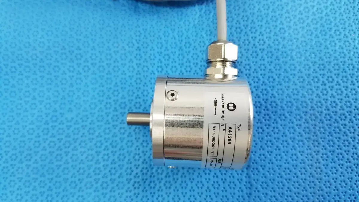 Markem-Imaje A41369 Encoder 5000 Pulses_Ø40 Shaft 6mm_Cable Encoder, second-hand product photo 5