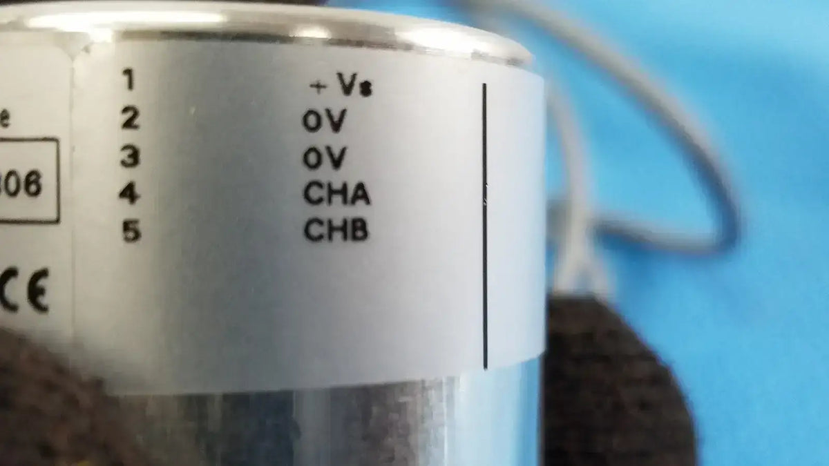 Markem-Imaje A41369 Encoder 5000 Pulses_Ø40 Shaft 6mm_Cable Encoder, second-hand product photo 13