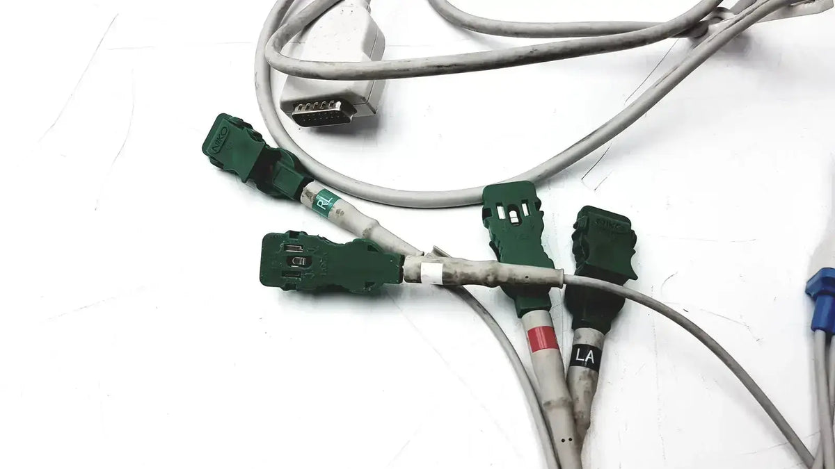 Marquette Compatible EKG Trunk Cable With 10 Wire and Cable Ref. A02-10B ECG Trunk Cable, second-hand product photo 4