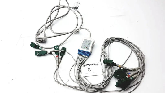 Marquette Compatible EKG Trunk Cable With 10 Wire and Cable Ref. A02-10B ECG Trunk Cable, second-hand product photo 1