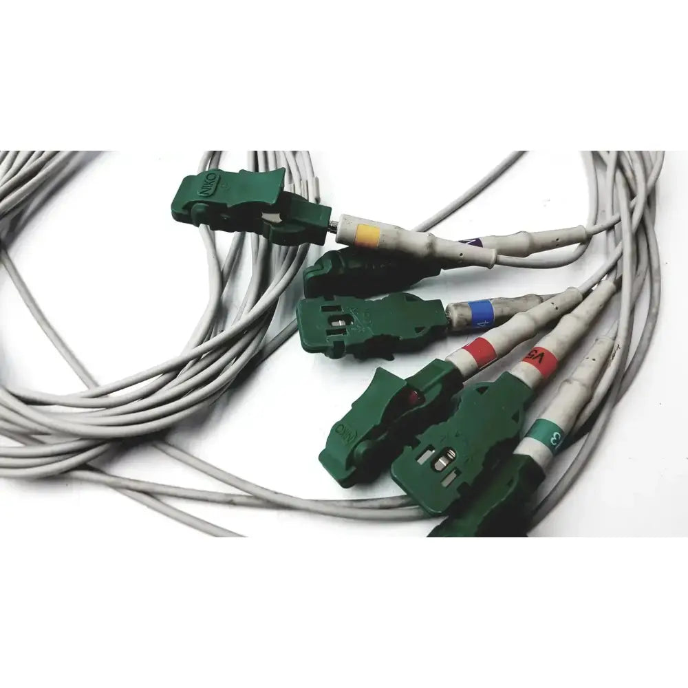 Marquette Compatible EKG Trunk Cable With 10 Wire and Cable Ref. A02-10B ECG Trunk Cable, second-hand product photo 3
