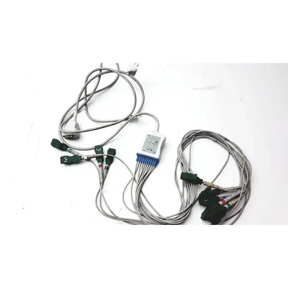 Marquette Compatible EKG Trunk Cable With 10 Wire and Cable Ref. A02-10B ECG Trunk Cable, second-hand product photo 2