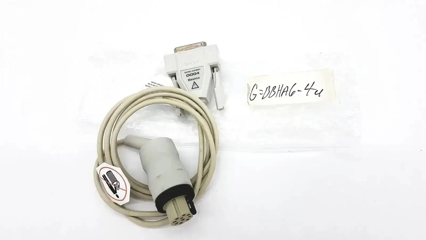 Masimo D006 SatShare Interface Cable P/N 20323-A04C039 Medical Interface Cable, second-hand product photo 5