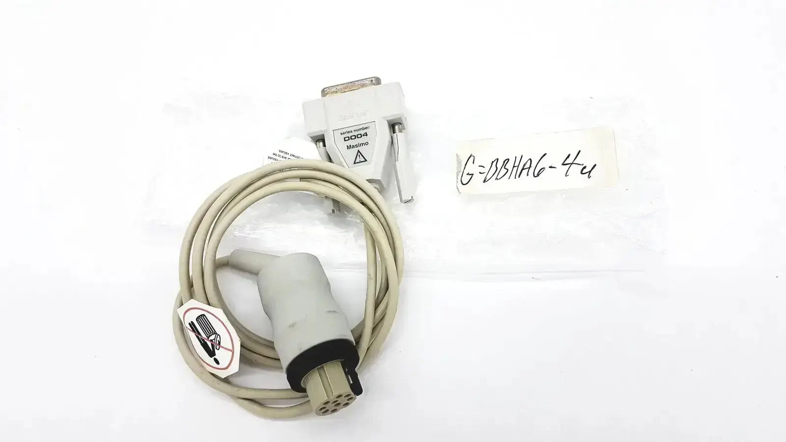 Masimo D006 SatShare Interface Cable P/N 20323-A04C039 Medical Interface Cable, second-hand product photo 5