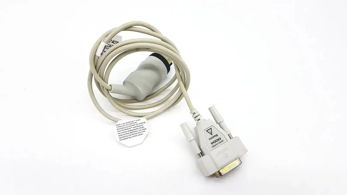 Masimo D006 SatShare Interface Cable P/N 20323-A04C039 Medical Interface Cable, second-hand product photo 4