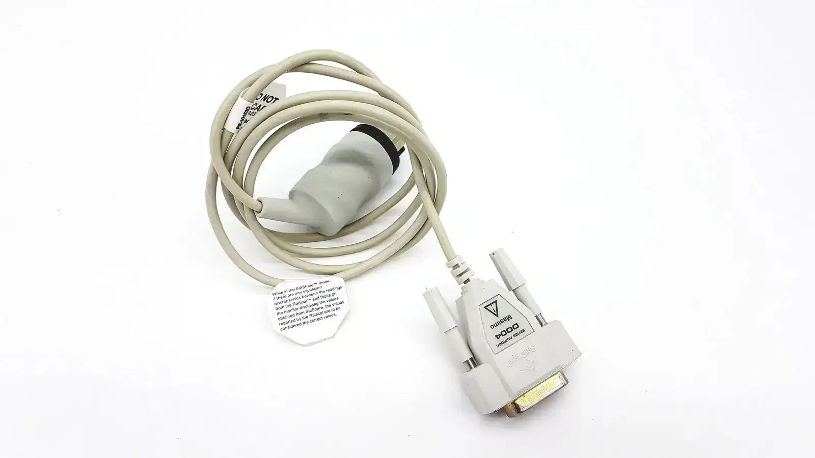 Masimo D006 SatShare Interface Cable P/N 20323-A04C039 Medical Interface Cable, second-hand product photo 4