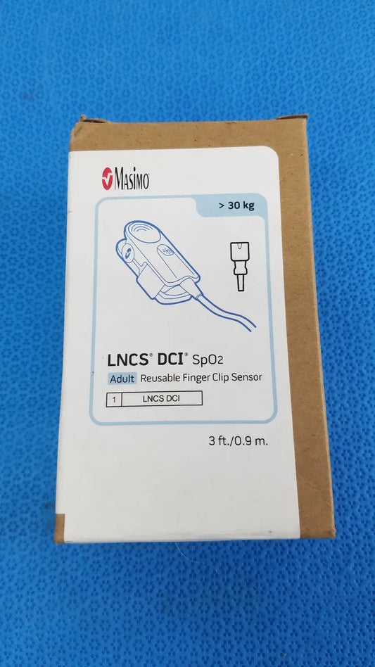 Reuse Medical Masimo LNCS DCI 1863 Adult SpO2 Finger Clip Sensor Pulse Oximeters, second-hand product photo 1