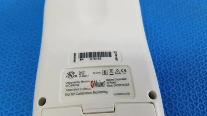MASIMO Rad-5v Handheld Pulse Oximeter w/ Protective Boot & SpO2 Finger Sensor Pulse Oximeter, second-hand product photo 7