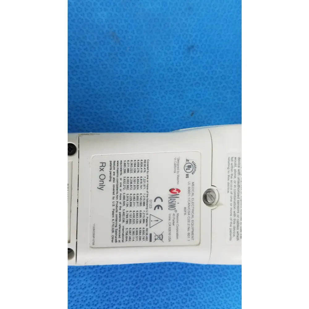 Masimo Radical Signal Extraction Pulse Oximeter Signal Extraction Pulse Oximeter, as-is (for parts) product photo 7