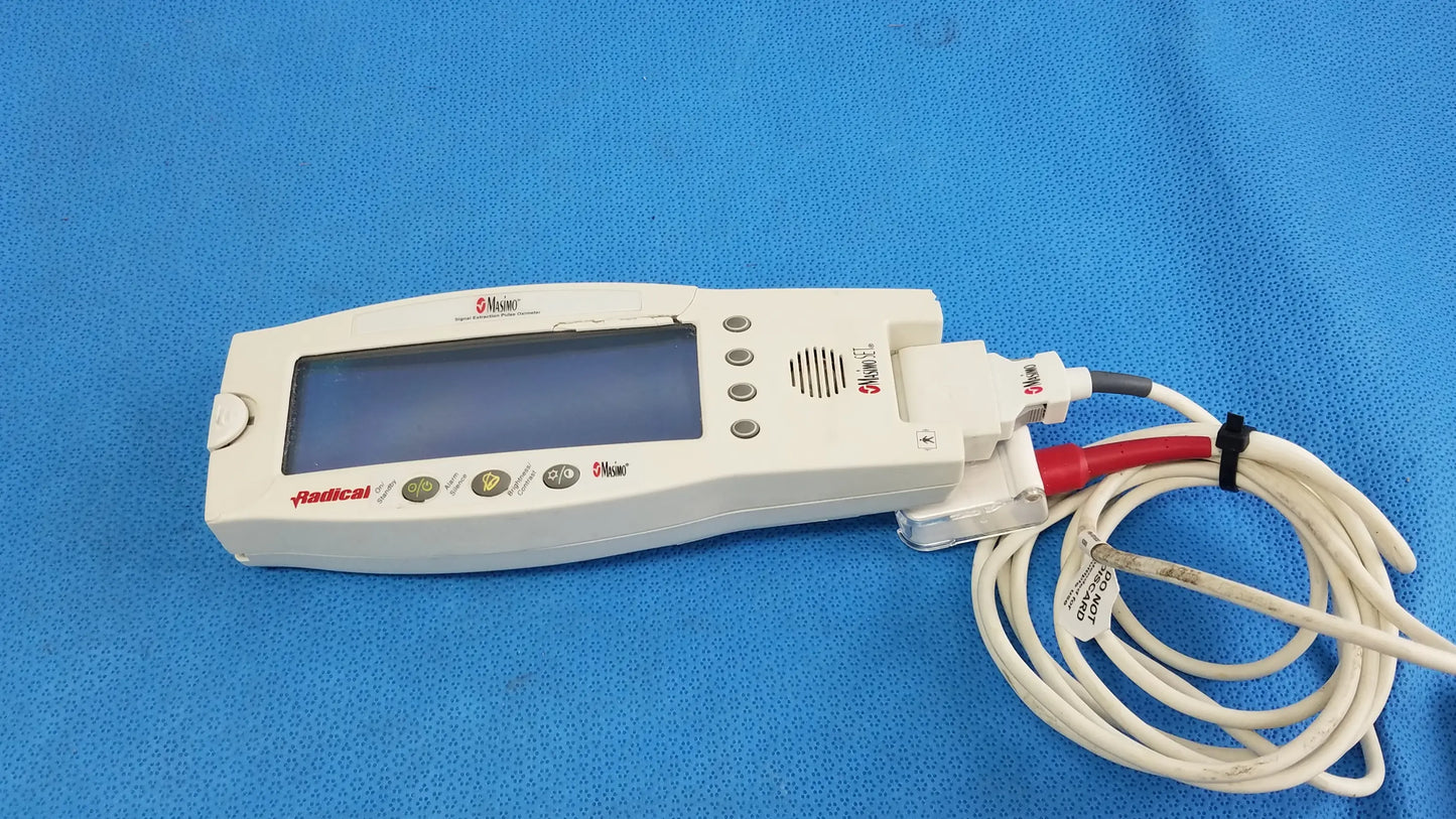 Masimo Radical Signal Extraction Pulse Oximeter Signal Extraction Pulse Oximeter, as-is (for parts) product photo 1