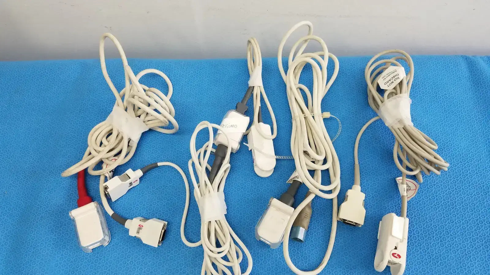 MASIMO SET LNC MP10 LNCS To Philips Cable Lot of 4 SpO2 Adapter Cable, second-hand product photo 1
