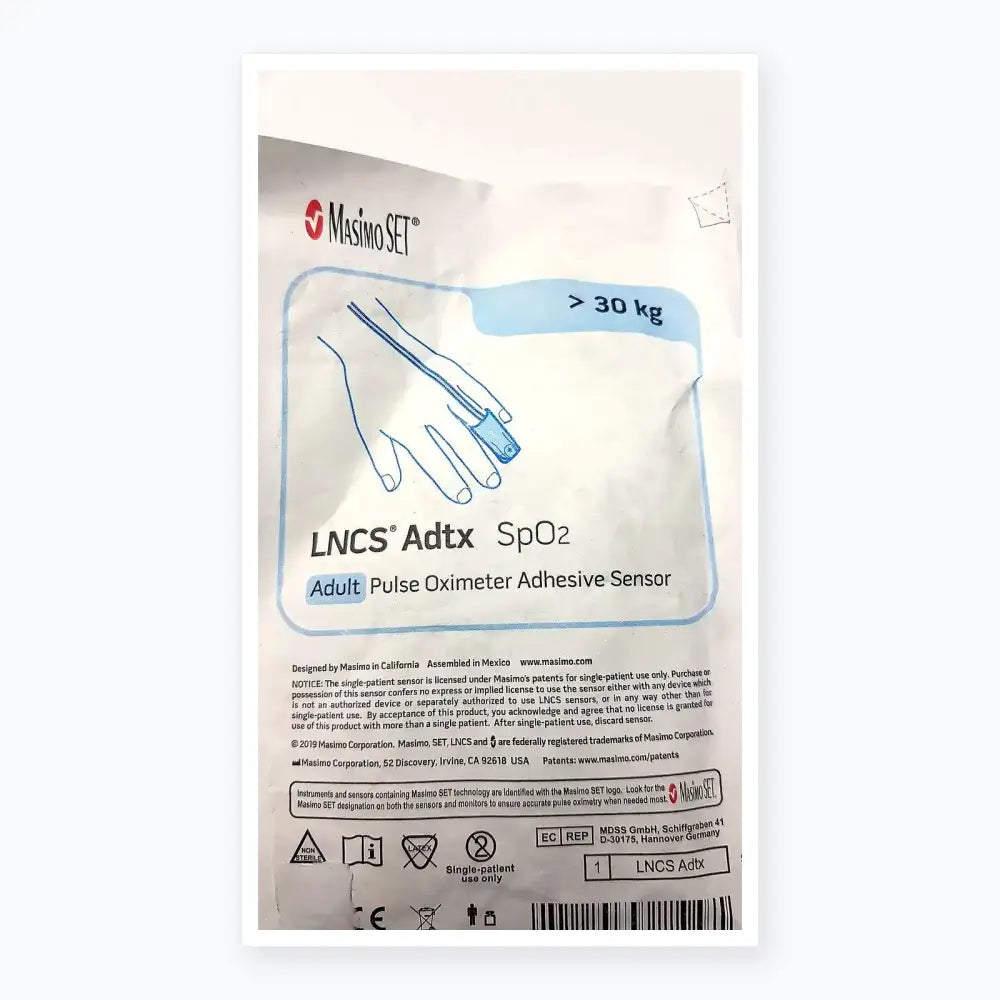 Masimo SET LNCS Adtx Adult Pulse Oximeter Adhesive Sensor Pulse Oximeter Sensor, second-hand product photo 10