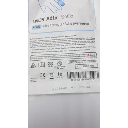 Masimo SET LNCS Adtx Adult Pulse Oximeter Adhesive Sensor Pulse Oximeter Sensor, second-hand product photo 7