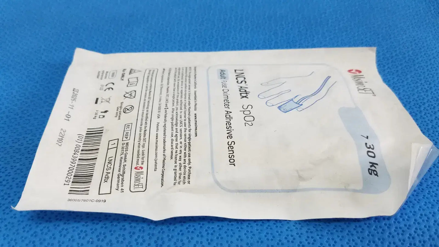 Masimo Set LNCS Adtx SpO2 Adult Pulse Oximeter Adhesive Sensor Pulse Oximeter Sensor, new product photo 3