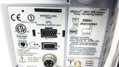 Masimo Set MRidium 3860+ MRI Infusiion System With Power Supply & Stand Infusion System, second-hand product photo 12