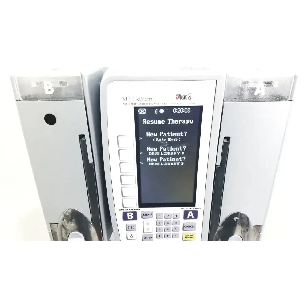 Masimo Set MRidium 3860+ MRI Infusiion System With Power Supply & Stand Infusion System, second-hand product photo 3