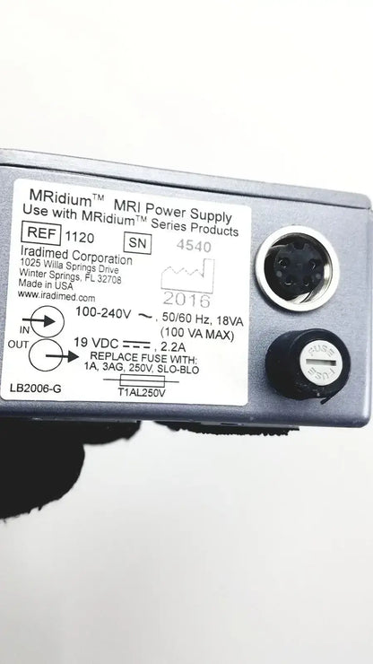 Masimo Set MRidium 3860+ MRI Infusiion System With Power Supply & Stand Infusion System, second-hand product photo 16