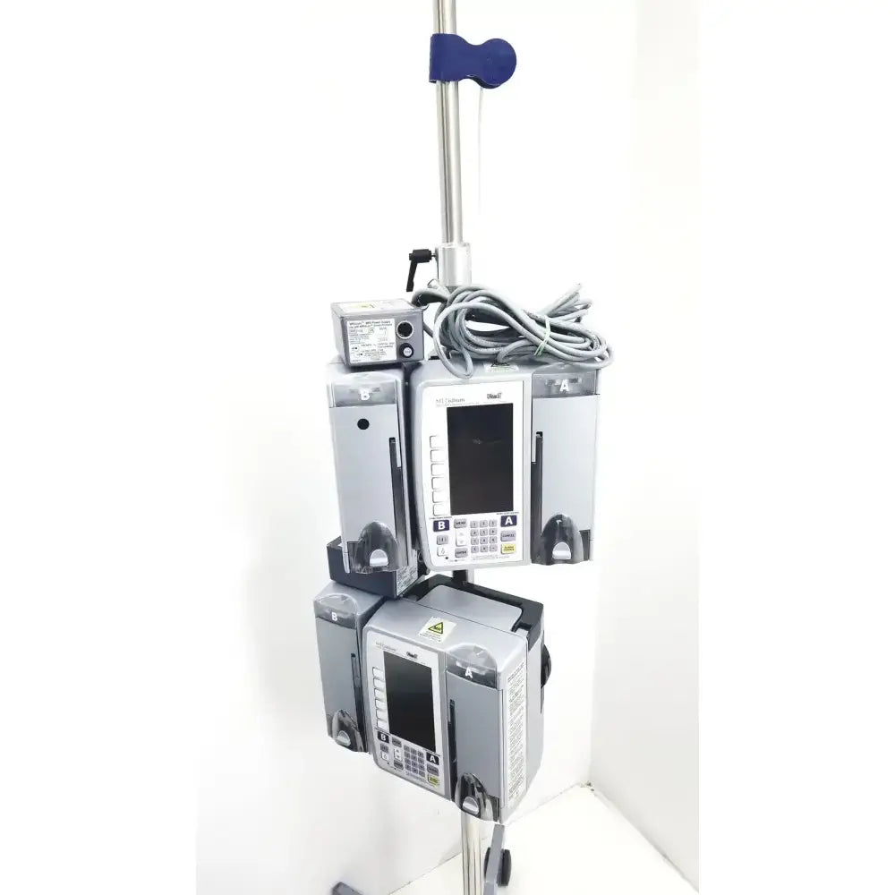 Masimo Set MRidium 3860+ MRI Infusiion System With Power Supply & Stand Infusion System, second-hand product photo 1