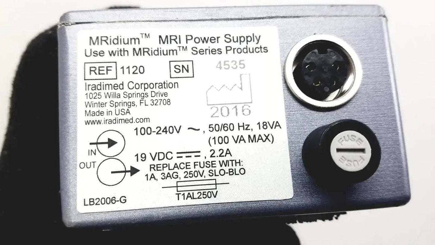 Masimo Set MRidium 3860+ MRI Infusiion System With Power Supply & Stand Infusion System, second-hand product photo 19