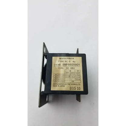 Matsushita BMP6605901 Relay Type PC-5 Coil DC 48V Power Relay, second-hand product photo 5
