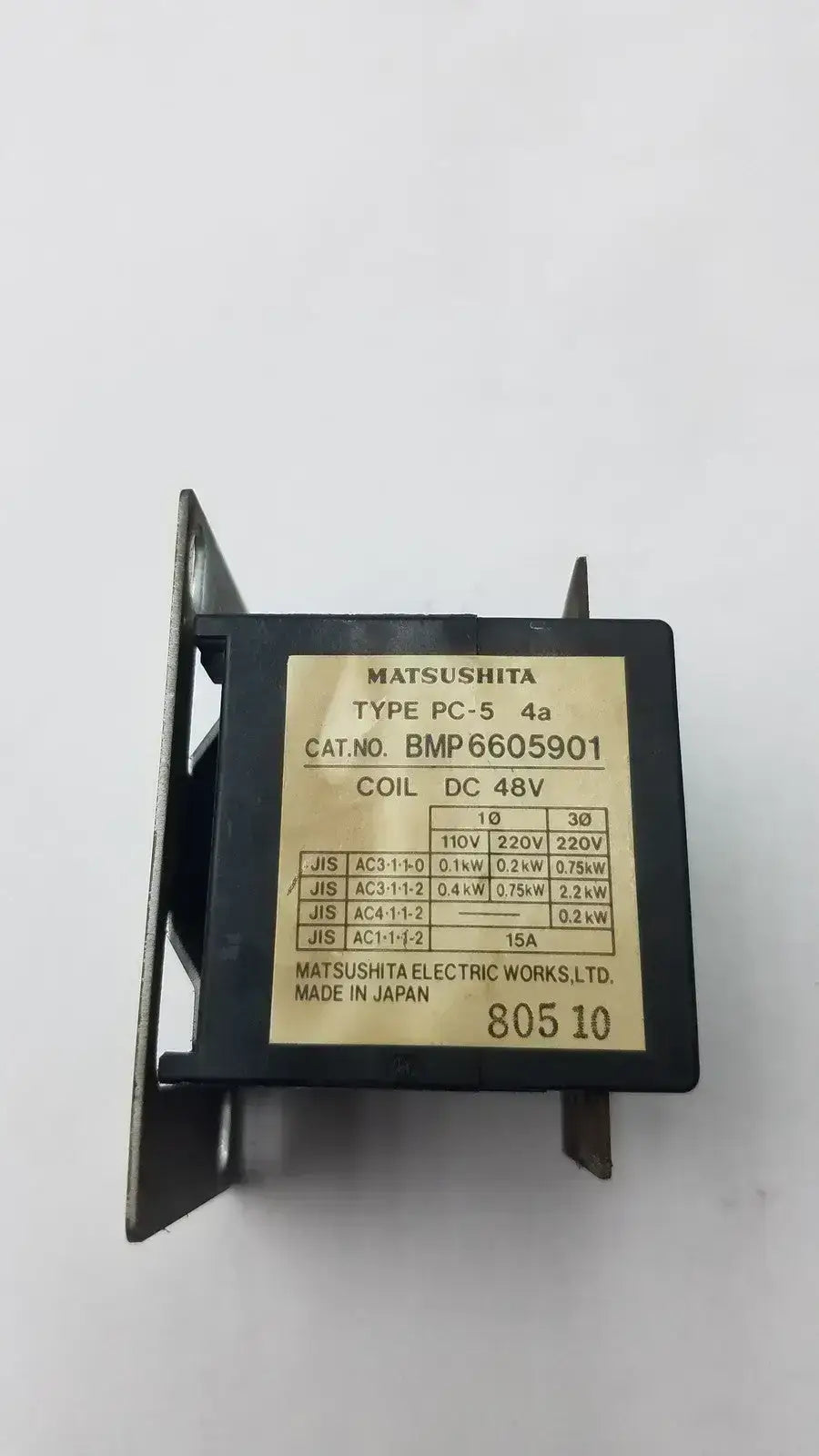 Matsushita BMP6605901 Relay Type PC-5 Coil DC 48V Power Relay, second-hand product photo 5