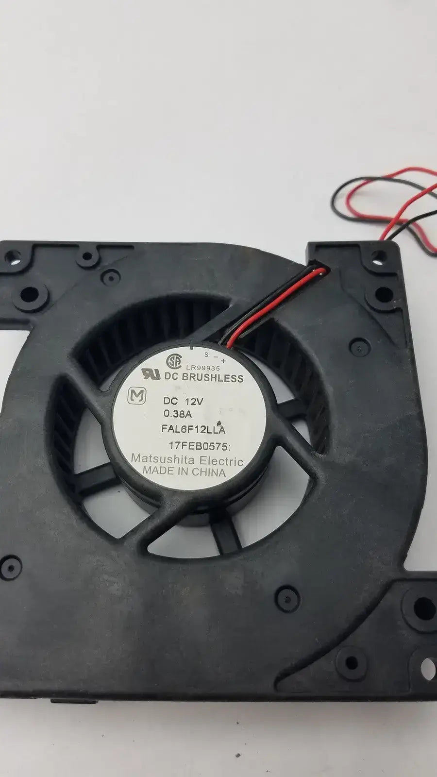 Matsushita Electric DC Brushless FAL5F12LLA, DC 12V DC Brushless Fan, second-hand product photo 2