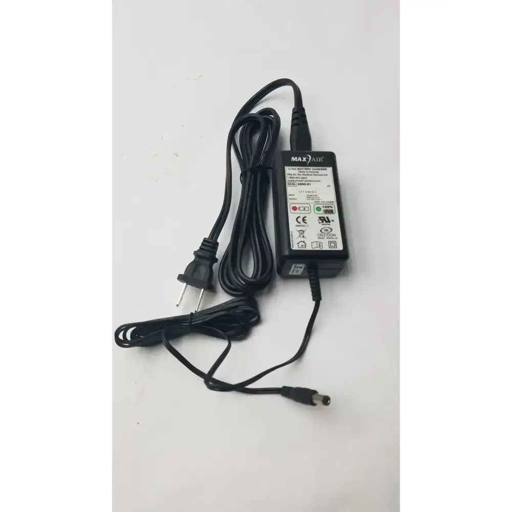 MAXAIR Systems MAX AIR Systems Li-ion Single Battery Charger P/N 2600-01 Li-ion Battery Charger, second-hand product photo 2