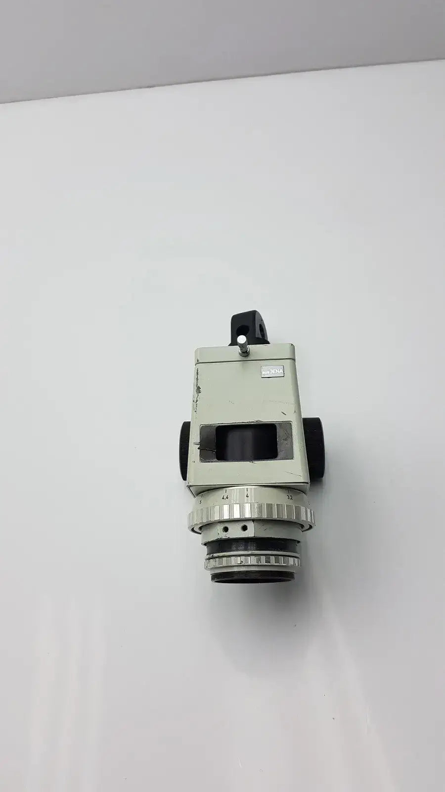 McBain Instruments, Aus Jena Cat 562 Microscope Head Part With Lens Microscope Part, second-hand product photo 1