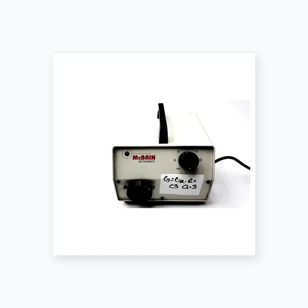 Mcbain Instruments Dual Fiber Optic Light Source Microscope Illuminator Microscope Illuminator, second-hand product photo 1