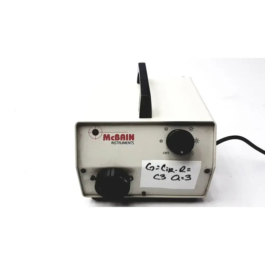 Mcbain Instruments Dual Fiber Optic Light Source Microscope Illuminator Microscope Illuminator, second-hand product photo 1