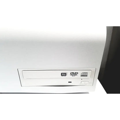 White plastic dvd drive with rw and disc recording labels on front panel for mcd medical computers cellvizio processor 9900167m
