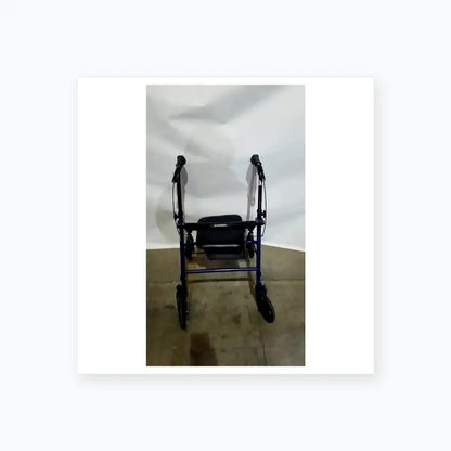Reuse Medical Equipment McKesson Bariatric Rollator, Heavy Duty Aluminum Folding Walker Loop-Lock Hand Brakes, second-hand product photo 15