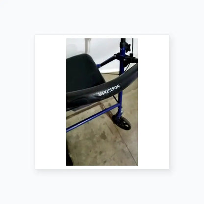 Reuse Medical Equipment McKesson Bariatric Rollator, Heavy Duty Aluminum Folding Walker Loop-Lock Hand Brakes, second-hand product photo 17