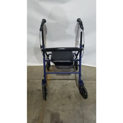 Reuse Medical Equipment McKesson Bariatric Rollator, Heavy Duty Aluminum Folding Walker Loop-Lock Hand Brakes, second-hand product photo 14