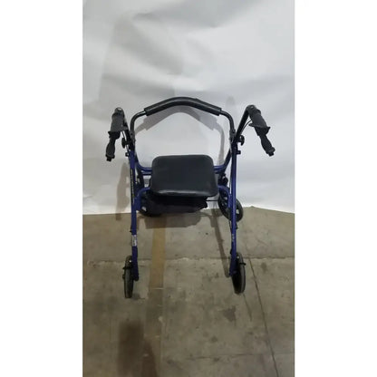 Reuse Medical Equipment McKesson Bariatric Rollator, Heavy Duty Aluminum Folding Walker Loop-Lock Hand Brakes, second-hand product photo 9