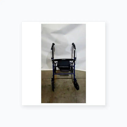 Reuse Medical Equipment McKesson Bariatric Rollator, Heavy Duty Aluminum Folding Walker Loop-Lock Hand Brakes, second-hand product photo 16