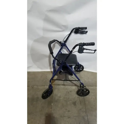 Reuse Medical Equipment McKesson Bariatric Rollator, Heavy Duty Aluminum Folding Walker Loop-Lock Hand Brakes, second-hand product photo 13